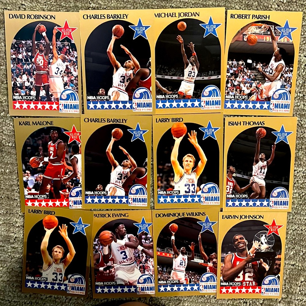 ALL-STAR East and West 1990 Great Condition